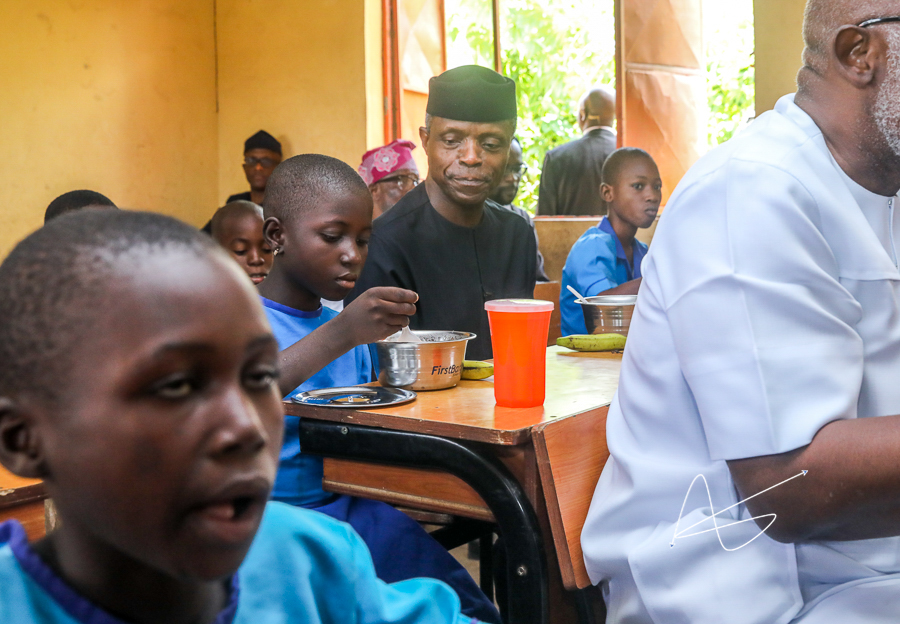 8. VP visits Alagbaka State Primary School, Akure, Ondo by NOVO ISIORO8